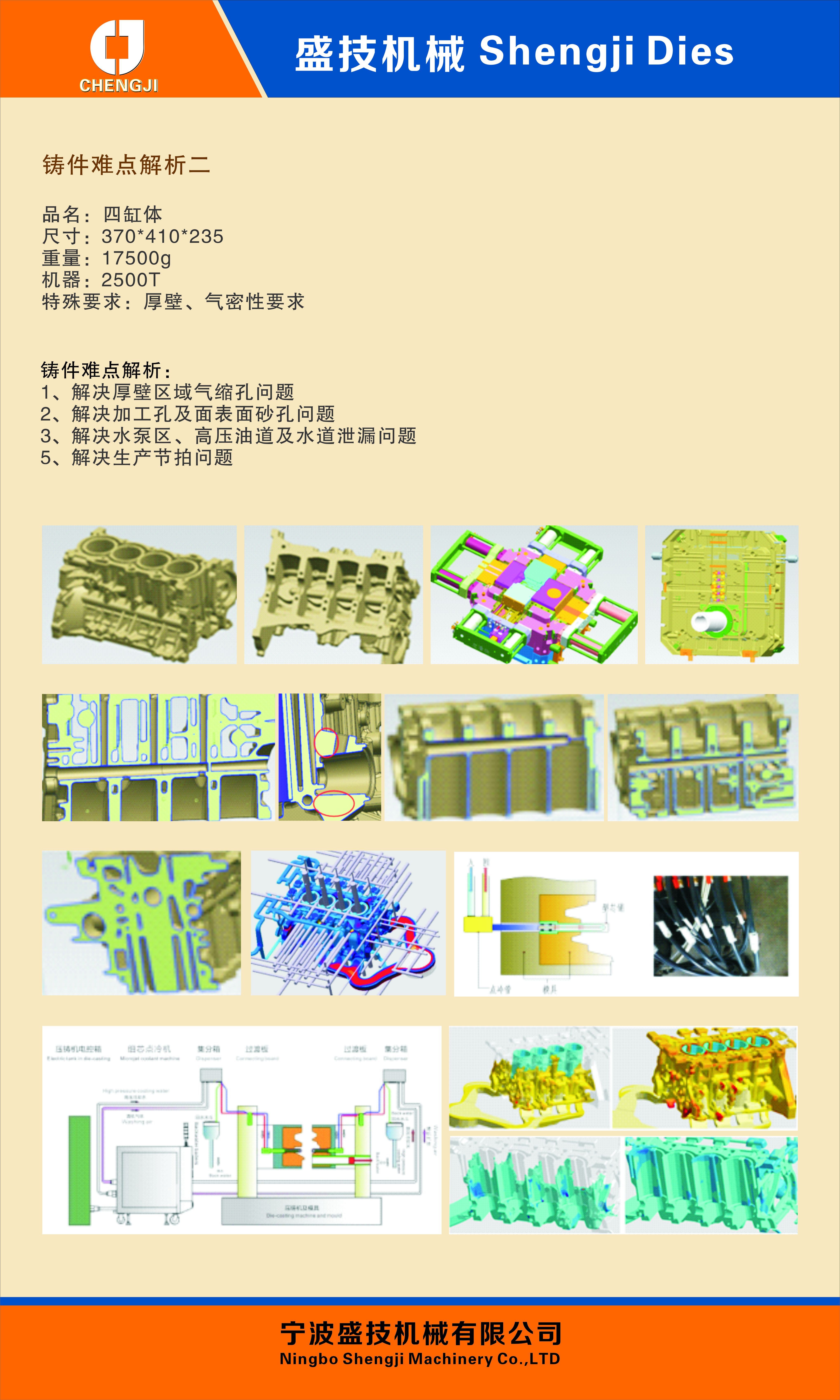 二、四缸體難點(diǎn)解析